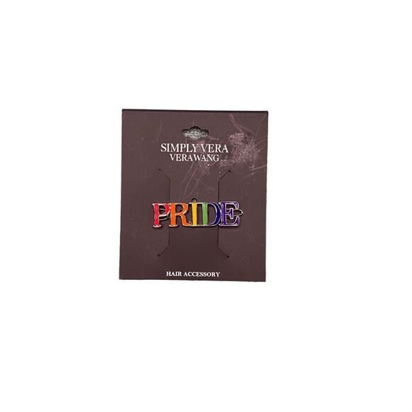 Simply Vera Vera Wang Pride‎ Hair Clip Rainbow - Picture 2 of 2